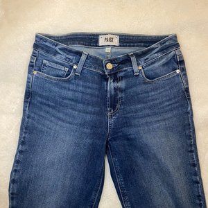 PAIGE Vintage Verdugo Ankle Skinny Jeans Blaine Size 27